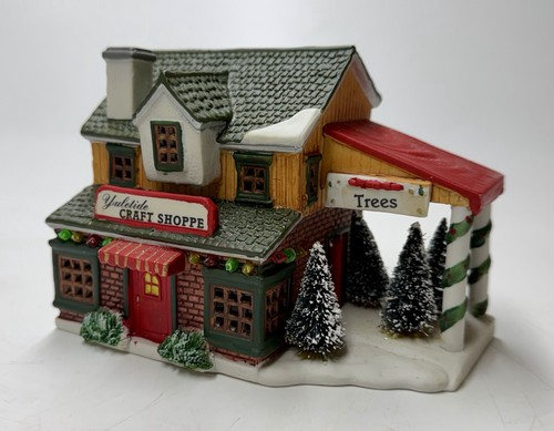 Lemax yuletide craft shoppe - yuletide,